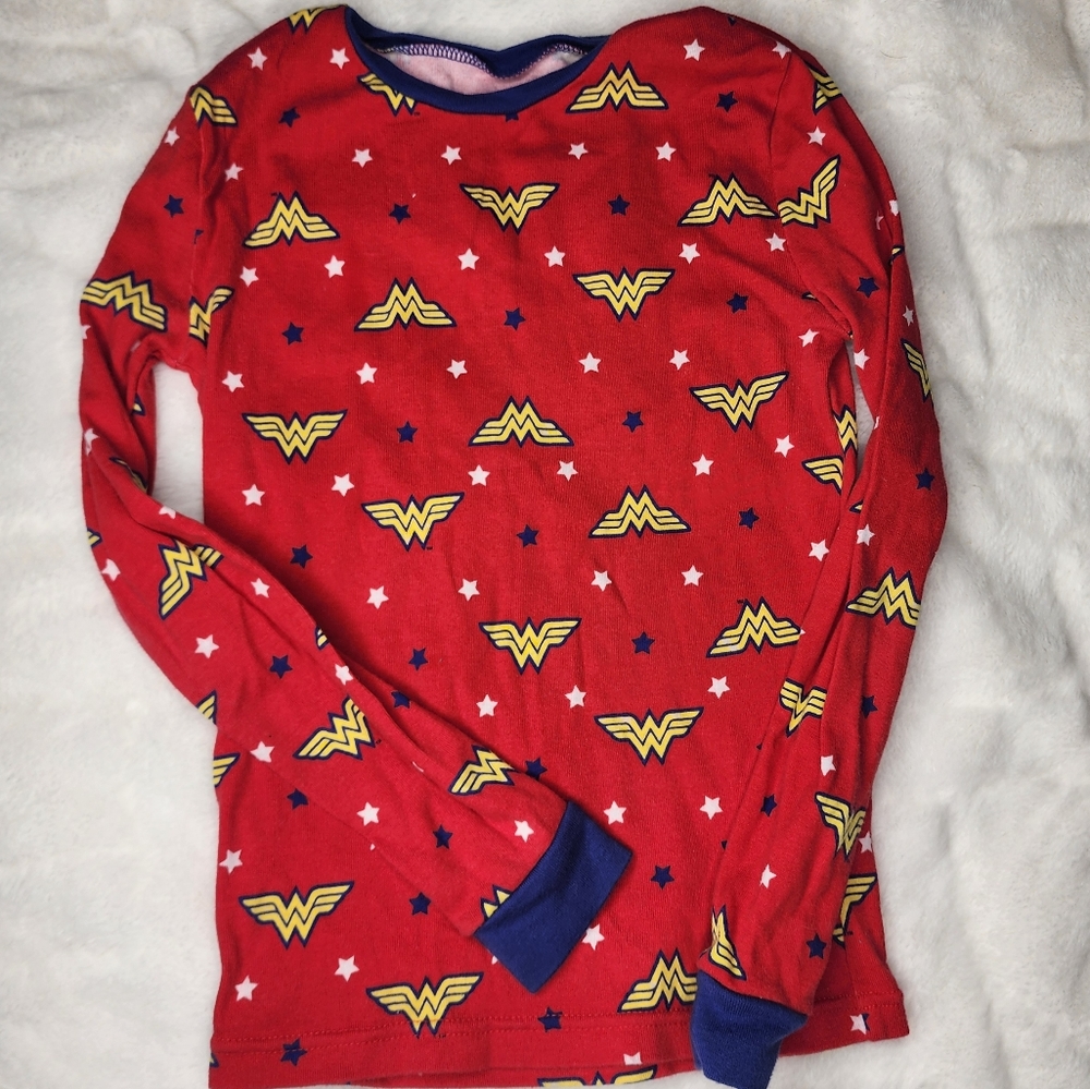 Wonderwoman long sleeve Pj Top